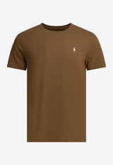 Logo-Embroidered Crewneck T-shirt