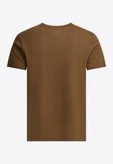 Logo-Embroidered Crewneck T-shirt