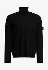 Stone Island Compass Patch Turtleneck Sweater Black 5100025S00C4V0029_377434a4-9abb-46a4-a36a-a2074fbfa011