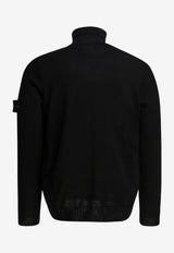 Stone Island Compass Patch Turtleneck Sweater Black 5100025S00C4V0029_377434a4-9abb-46a4-a36a-a2074fbfa011