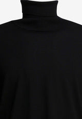 Stone Island Compass Patch Turtleneck Sweater Black 5100025S00C4V0029_377434a4-9abb-46a4-a36a-a2074fbfa011