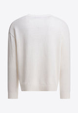 Printed Crewneck Sweater