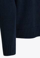 Printed Crewneck Sweater