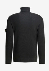 Stone Island Compass Patch Turtleneck Knitted Sweater Gray 5100052S00C2V0062_a5554652-f7f1-4c86-bc73-9bff197068e4