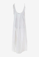 Anine Bing Flora Sleeveless Midi Dress White A0212165_WTI26