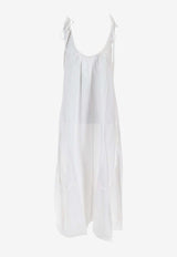 Anine Bing Flora Sleeveless Midi Dress White A0212165_WTI26
