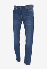 Paul Smith Logo Patch Slim-Fit Jeans Denim M2R100ZWP20932_BLUE