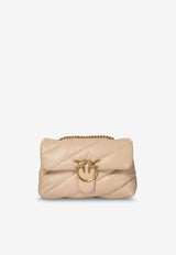 PINKO Medium Classic Love Puff Shoulder Bag Beige 100038A0F2C50Q_Beige_44130118