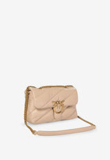 PINKO Medium Classic Love Puff Shoulder Bag Beige 100038A0F2C50Q_Beige_44130118