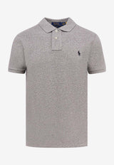 Polo Ralph Lauren Embroidered Pony Polo T-shirt Gray 710548797011_CANTERBURY HEATHER_48136908