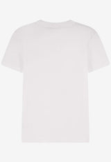 Dolce & Gabbana DG Rhinestone T-shirt White F8V42ZGDDL7W0800_White_40019707