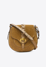 Small Altay Suede Crossbody Bag