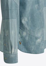 Embroidered Buttoned Shirt