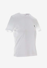 AMI PARIS Ami De Coeur Crewneck T-shirt White FTS347724_100