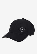 Adidas By Stella McCartney Logo Patch Baseball Cap Black IP0394_black