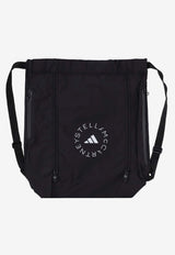 Adidas By Stella McCartney Logo Gym Sack Black JJ4693_black