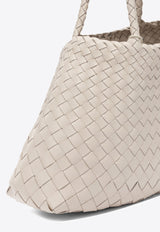 Leather Top Handle Bag