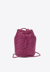 Pompom Double Jump Shoulder Bag