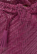 Pompom Double Jump Shoulder Bag