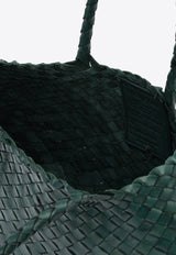 Leather Top Handle Bag