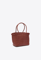 Leather Top Handle Bag