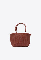 Leather Top Handle Bag