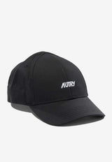 Autry Logo Embroidered Baseball Cap Black ACPU063K_32fb0408-5bc5-466a-bde3-c795de344d8b