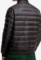 Moncler Rigel Biker Short Down Jacket Black L10911A00008597XQ_999