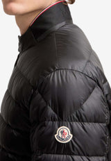 Moncler Rigel Biker Short Down Jacket Black L10911A00008597XQ_999