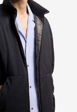 Moncler Breezes Short Padded Jacket Navy L10911A00014597YD_776