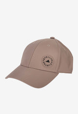 Adidas By Stella McCartney Logo Patch Baseball Cap Beige KC4222_chalky brown
