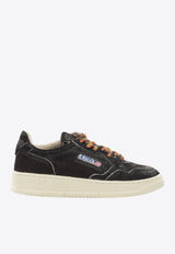 Autry Medalist Low Calf Hair Sneakers Black AULW-PE03_cbd2e3a7-ce8c-46a4-a6e1-5460d69d0625