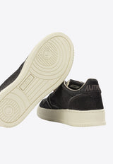Autry Medalist Low Calf Hair Sneakers Black AULW-PE03_cbd2e3a7-ce8c-46a4-a6e1-5460d69d0625