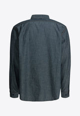 Logo-Embroidered Buttoned Shirt
