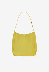Saint Laurent Small Le 5 À 7 Supple Leather Shoulder Bag Lime 850533AAAUQ_3987