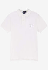 Polo Ralph Lauren Embroidered Pony Polo T-shirt White 710548797001_White_48136820