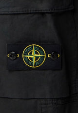 Stone Island Logo Patch Cargo Pants Black L1S153100032S0A10V0029_Black_44133840