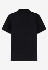 Polo Ralph Lauren Logo Embroidered Polo T-shirt Black 710782592001_POLO BLACK_48136915