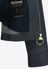 Zip-Up Denim Jacket