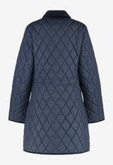Ralph Lauren Corduroy Quilted Jacket Navy 211965338002