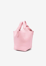 Ralph Lauren Small Play Pebbled Leather Tote Bag Pink 428944657003_650