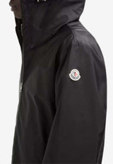 Moncler Remoray Hooded Windbreaker Jacket Black L10911A00157539ZD_999