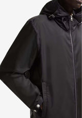 Moncler Remoray Hooded Windbreaker Jacket Black L10911A00157539ZD_999