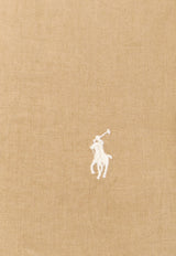 Polo Ralph Lauren Embroidered Buttoned Shirt Beige 710968915502_CAFE TAN_48136834