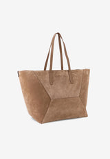 Brunello Cucinelli BC Duo Suede Tote Bag Brown MBDLB2571C2767_ANTELOPE_40000188