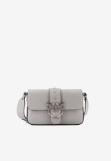 PINKO Mini Love Shoulder Bag Gray 104340A0QOK32O_Grey_44130132