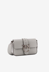 PINKO Mini Love Shoulder Bag Gray 104340A0QOK32O_Grey_44130132