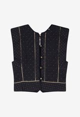 Isabel Marant Etoile Volana Quilted Vest Black GI0078FAD1J03E01BK_Black_41973267