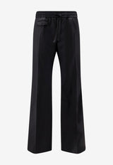 Dolce & Gabbana Wool Elastic-Waist Pants Black GP1A3TFU269N0000_Black_40005375