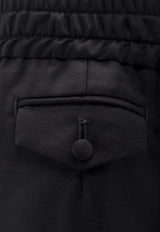Dolce & Gabbana Wool Elastic-Waist Pants Black GP1A3TFU269N0000_Black_40005375